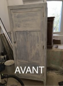 Armoire Parisienne Relookee Made In Gers Linstantc Decoration Decoratrice D Interieur D Evenement Dans Le Gers